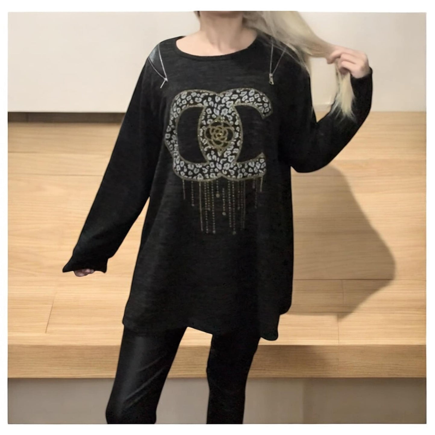 Sweater with Logo (One Size, Up to 124 cm Chest)