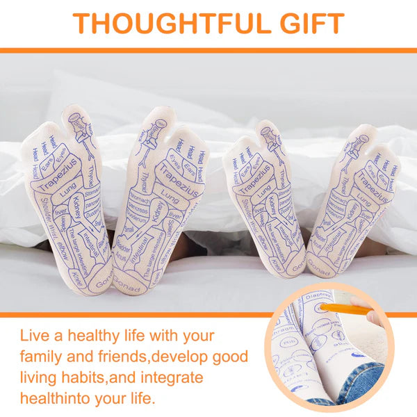 Acupressure Reflexology Socks,Reflexology Socks with Tools,Foot Massage Socks,Acupoint Socks,for Tired Relieve