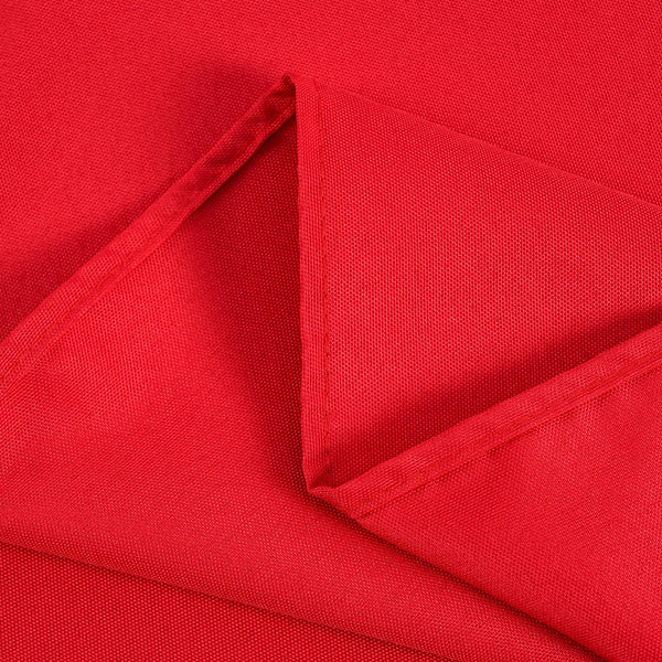 Red Table Cloth Rectangular Polyester Tablecloth Washable Table Cloth for Home Party 153x260cm 60x102in Red