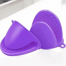 Heat Resistant Silicone Set for Oven and Bakeware (Purple)