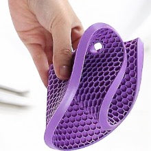 Heat Resistant Silicone Set for Oven and Bakeware (Purple)