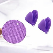 Heat Resistant Silicone Set for Oven and Bakeware (Purple)