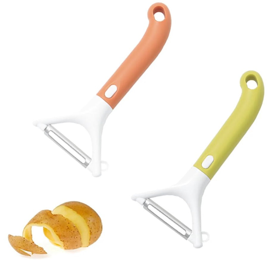 Multifunctional Non-Slip Grip Stainless Steel Y-Shaped Potato Peeler for Vegetable Fruits - Kitchen Utensils