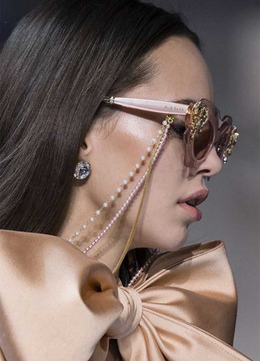 Fashion Sunglasses Chain Gold Pearls Women Eyeglasses Chain Bead Glasses Accessories for Glasses